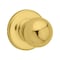 Kwikset Kwikset Polo Polished Brass Passage Door Knob Right or Left Handed 92001-516 - alternate 1